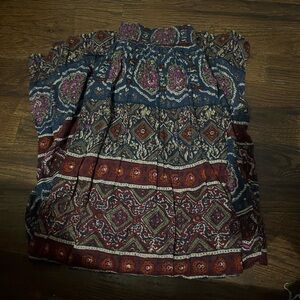 Bohemian Patterned Skirt